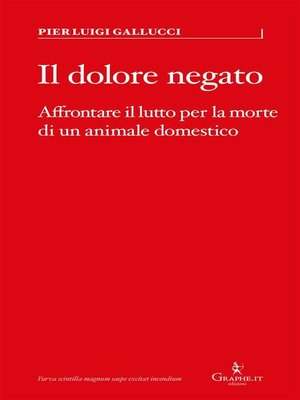 cover image of Il dolore negato